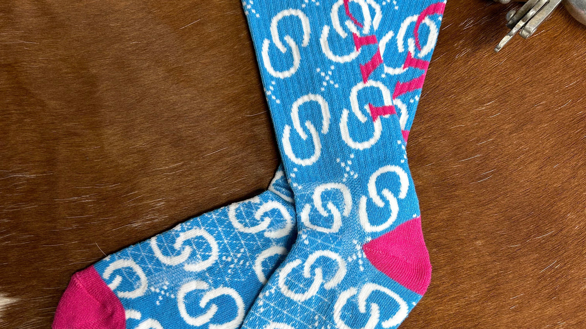 Lucky Chuck Boot Socks: A Little Western Personality for Your Everyday Ride