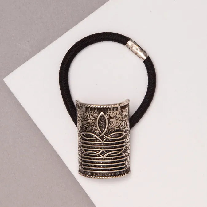 Western Engraved Boot Stitch Hair Tie - Henderson's Western Store