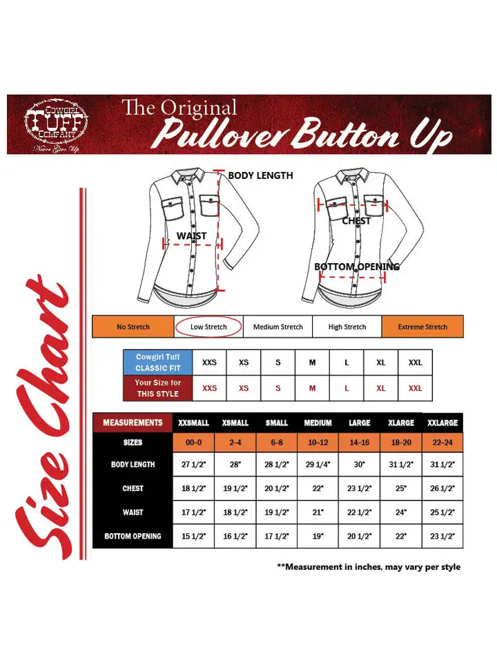 Satin Pullover Button Up by Cowgirl Tuff ~ Chocolate - Henderson's Western Store