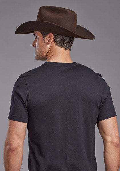Stetson Bronc Scenery Tee - Henderson's Western Store