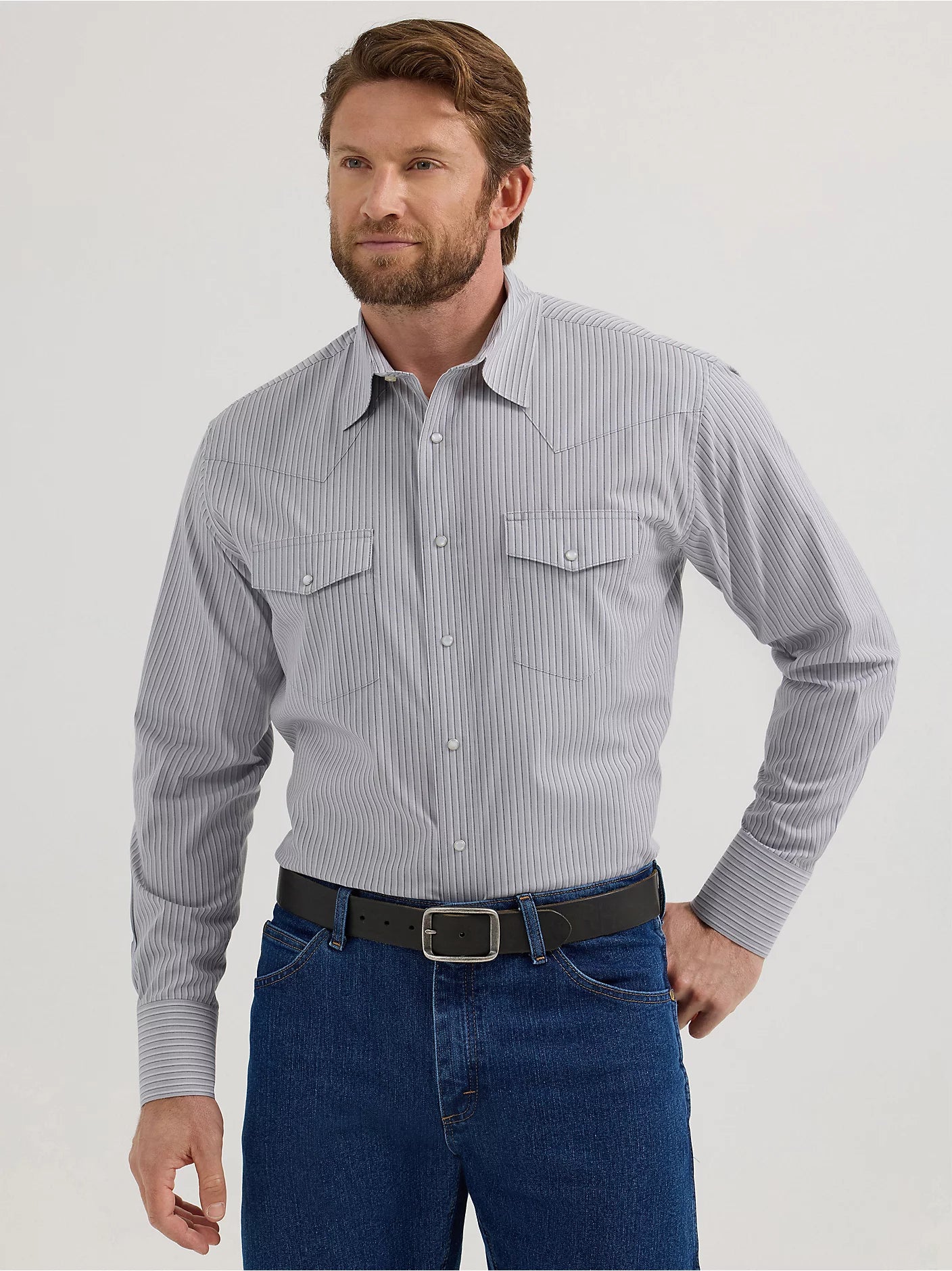 Western Stripe Shirt by Wrangler - Henderson's Western Store
