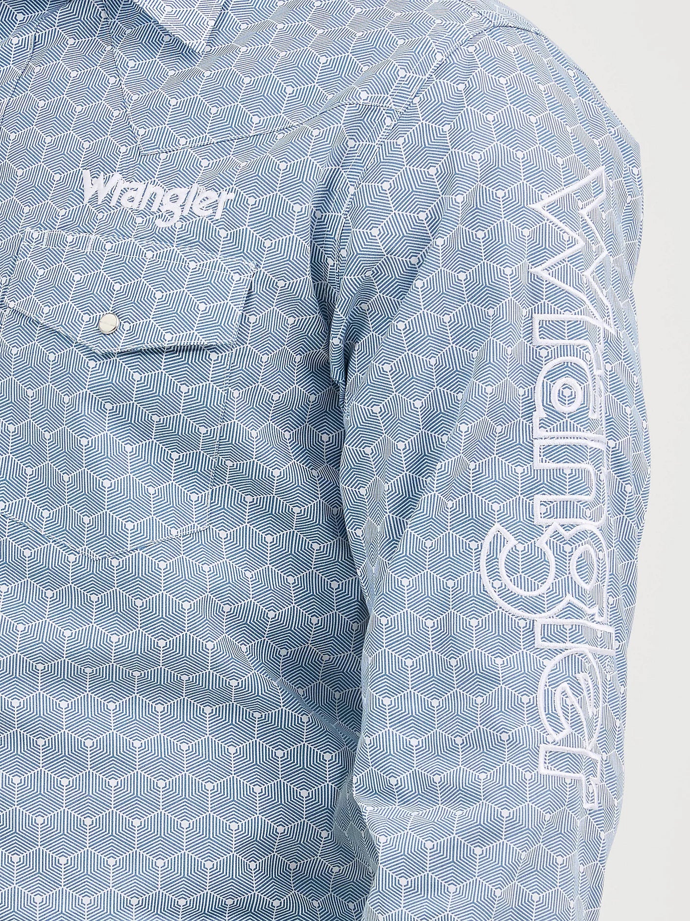 Men's Wrangler Logo Print - Henderson's Western Store