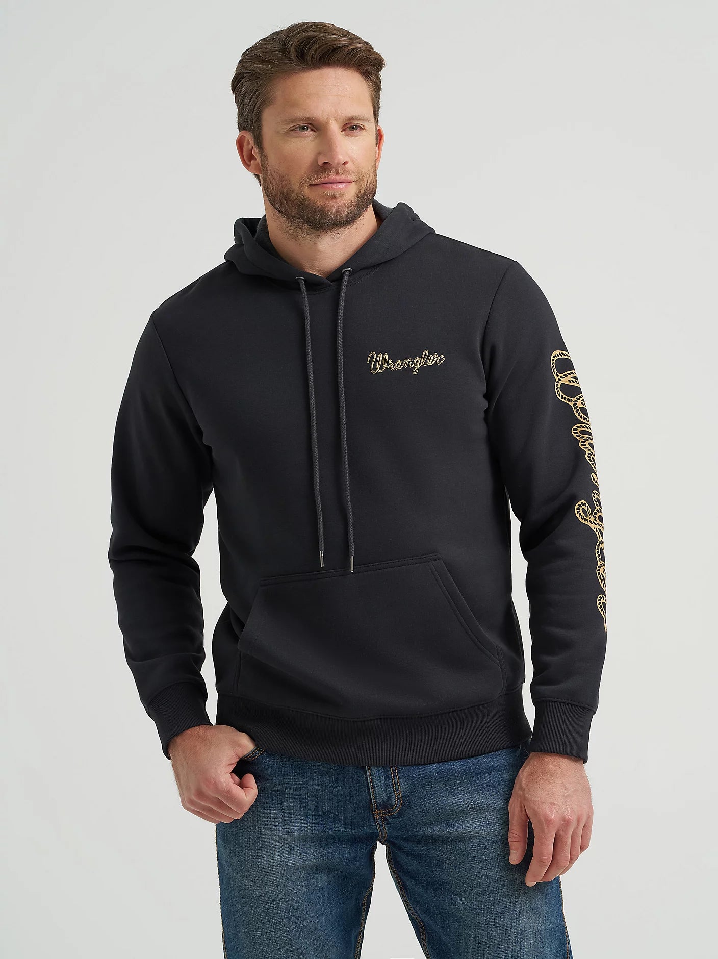Wrangler® Rope Logo Hoodie - Henderson's Western Store