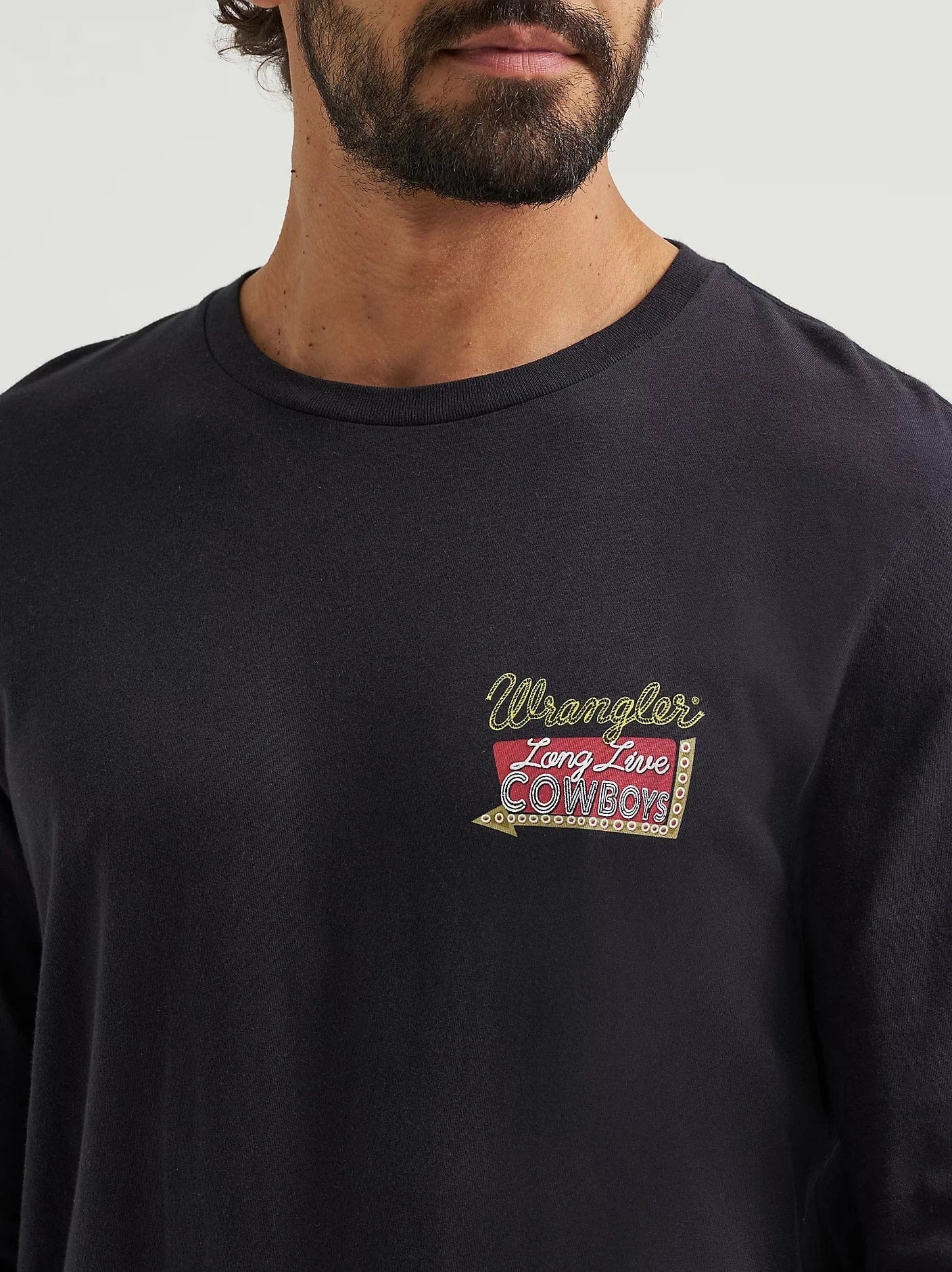Wrangler Long Live Cowboys Tee - Henderson's Western Store