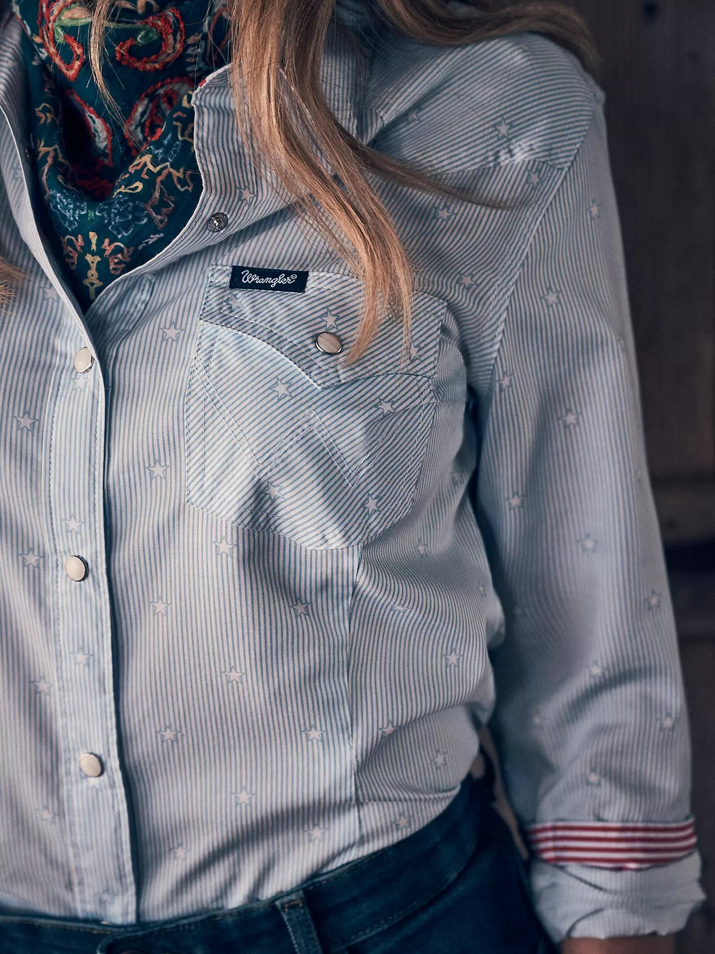 Olivia Western Shirt by Wrangler - Henderson's Western Store