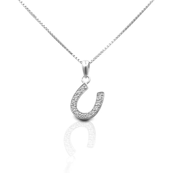 Kelly Herd Dangle Horseshoe Necklace - Henderson's Western Store