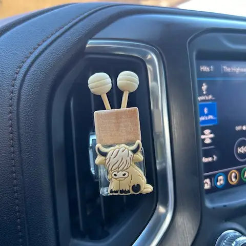Highland Cow Vent Clip Diffuser - Henderson's Western Store