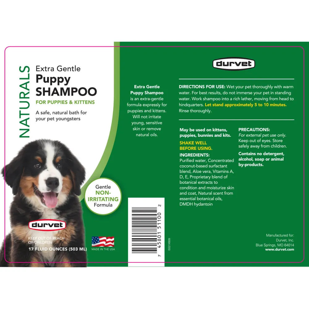 Naturals Extra Gentle Puppy Shampoo - Henderson's Western Store