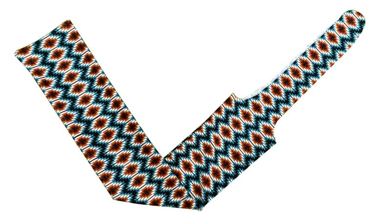 Slip On Tail Bag ~ Aztec Print ~ Teal - Henderson's Western Store