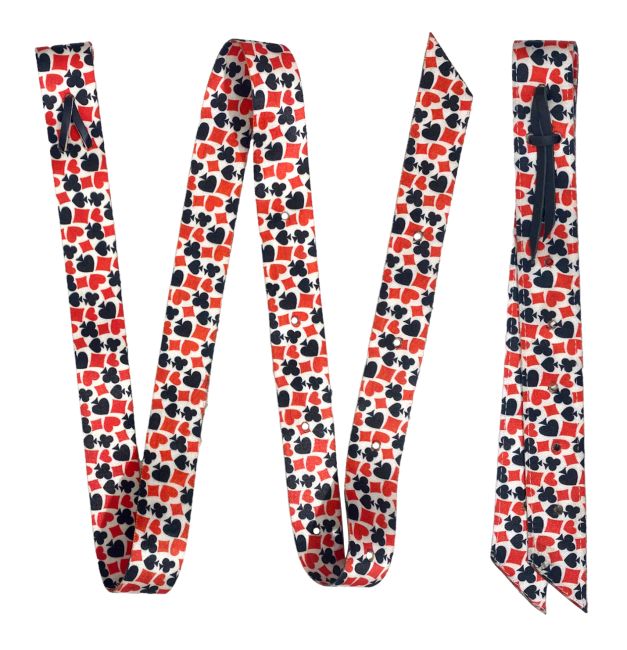 Nylon Tie Strap & Billet Set ~ Gambler - Henderson's Western Store