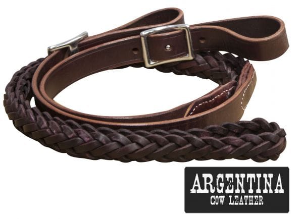 Braided Contest Reins - Henderson's Western Store