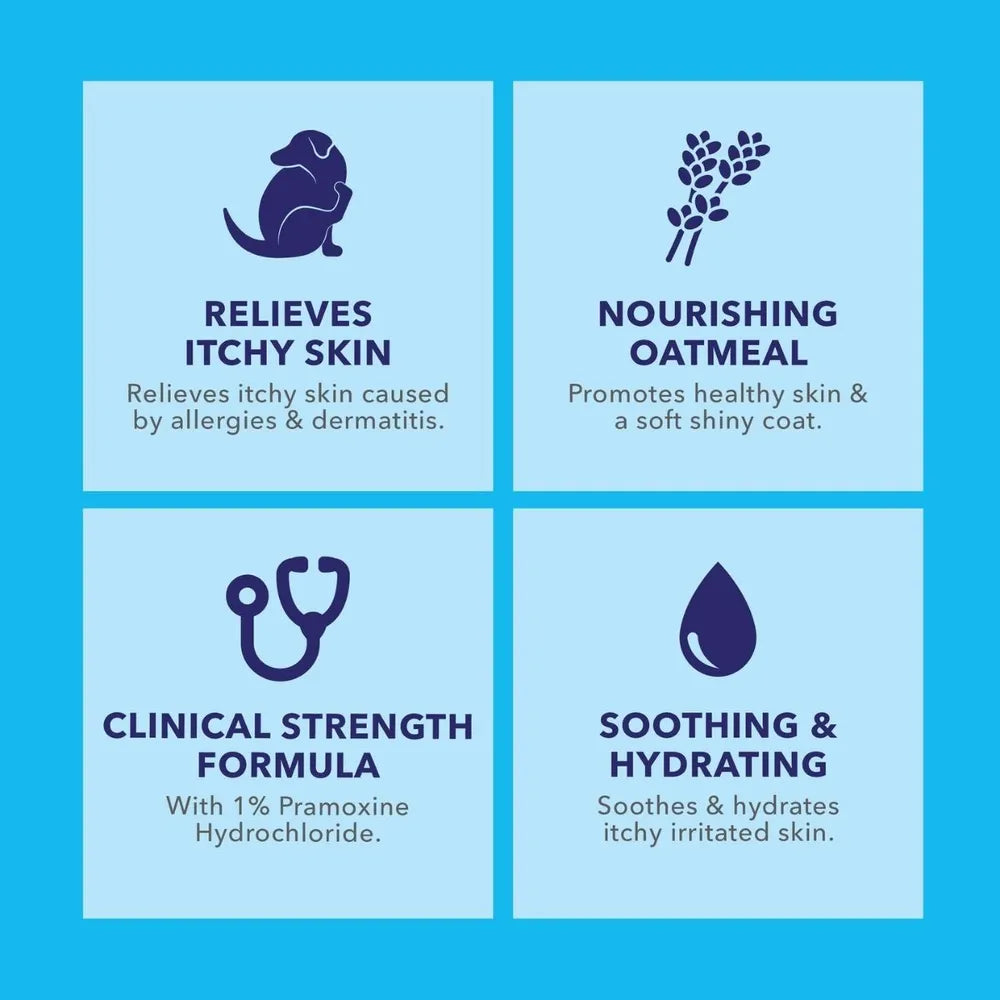 Anti-Itch & Allergy Relief Medicated Pet Shampoo - Henderson's Western Store