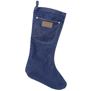 Load image into Gallery viewer, Wrangler Denim Christmas Stocking - Henderson&#39;s Western Store