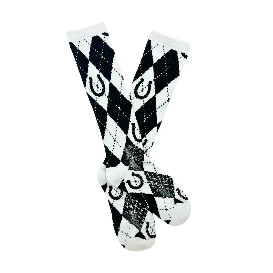 Lucky Chuck Socks ~ Lucky Argyle - Henderson's Western Store