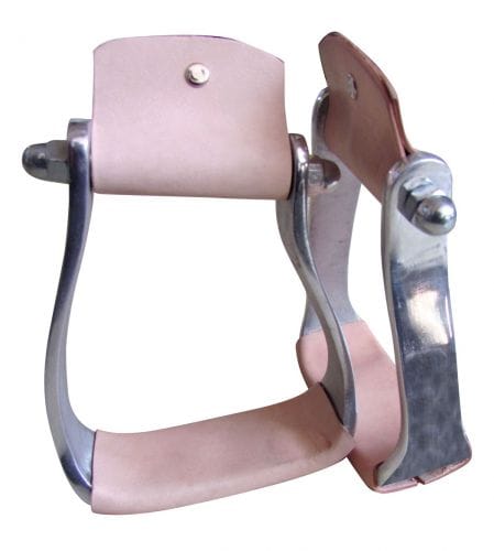 Aluminum Slanted Stirrups ~ Pony/Youth - Henderson's Western Store