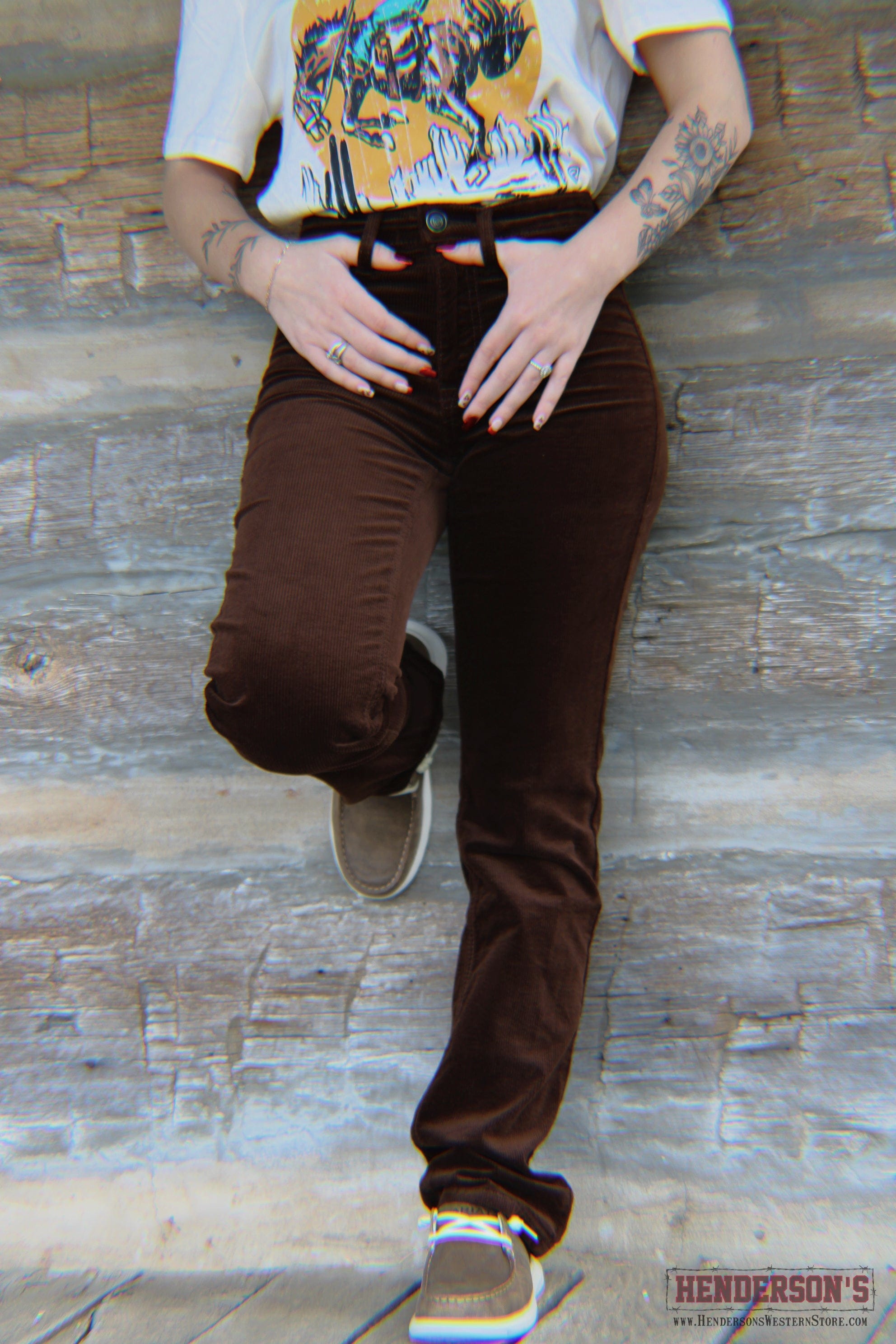Corduroy Bargain Jeans Rock & Roll - Henderson's Western Store