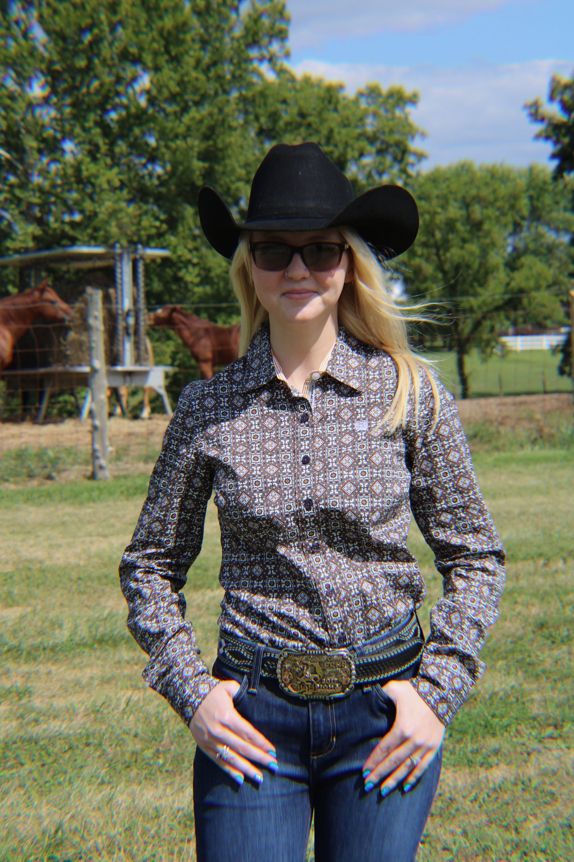 Ladies Cinch ~ Grey - Henderson's Western Store