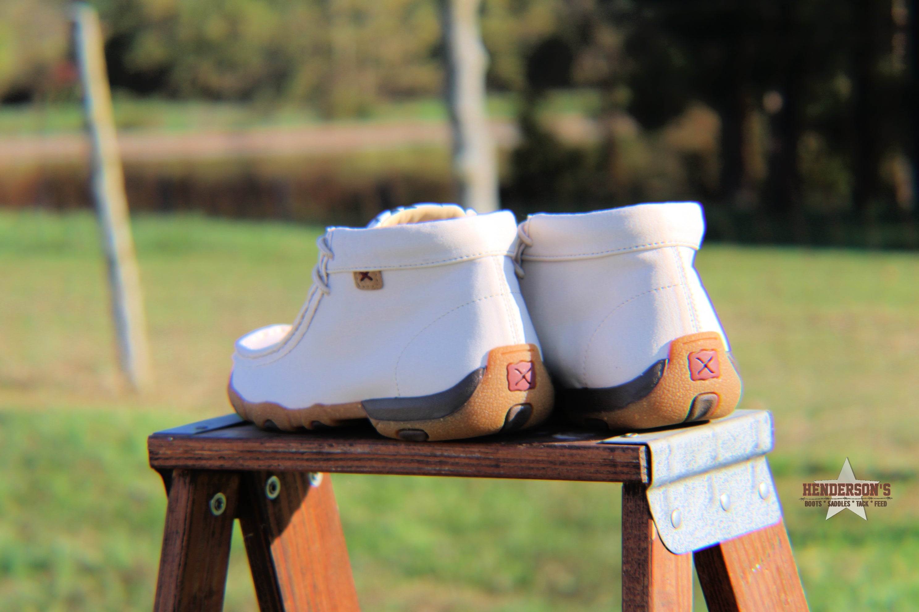 Chukka Driving Moc by Twisted X ~ Beige - Henderson's Western Store