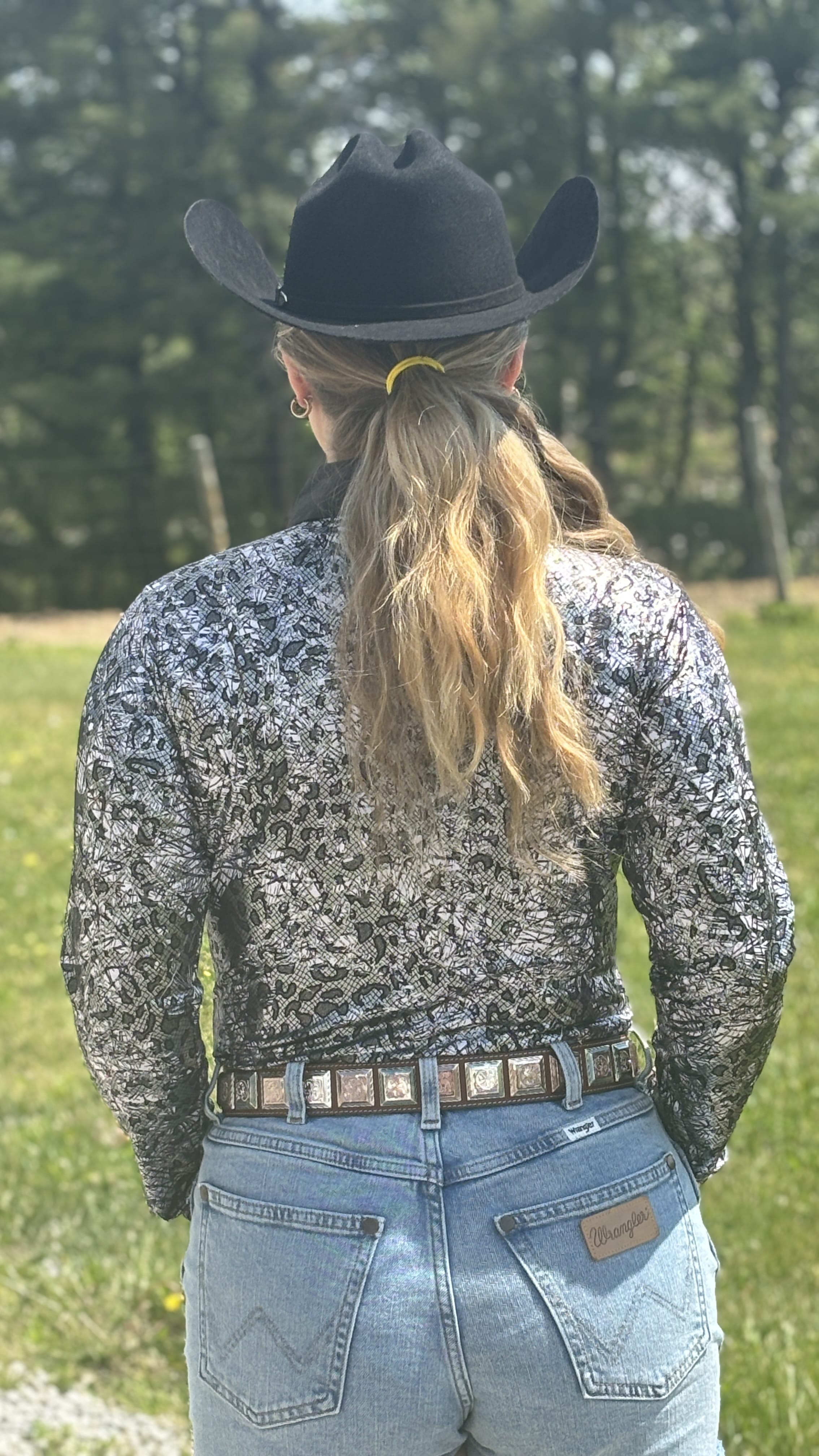 Geo Front Zip Show Shirt - Henderson's Western Store
