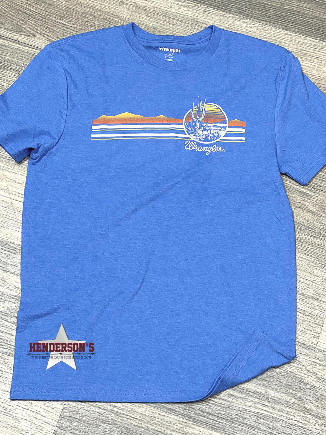 Men's Wrangler Sunset Desert Tee - Henderson's Western Store