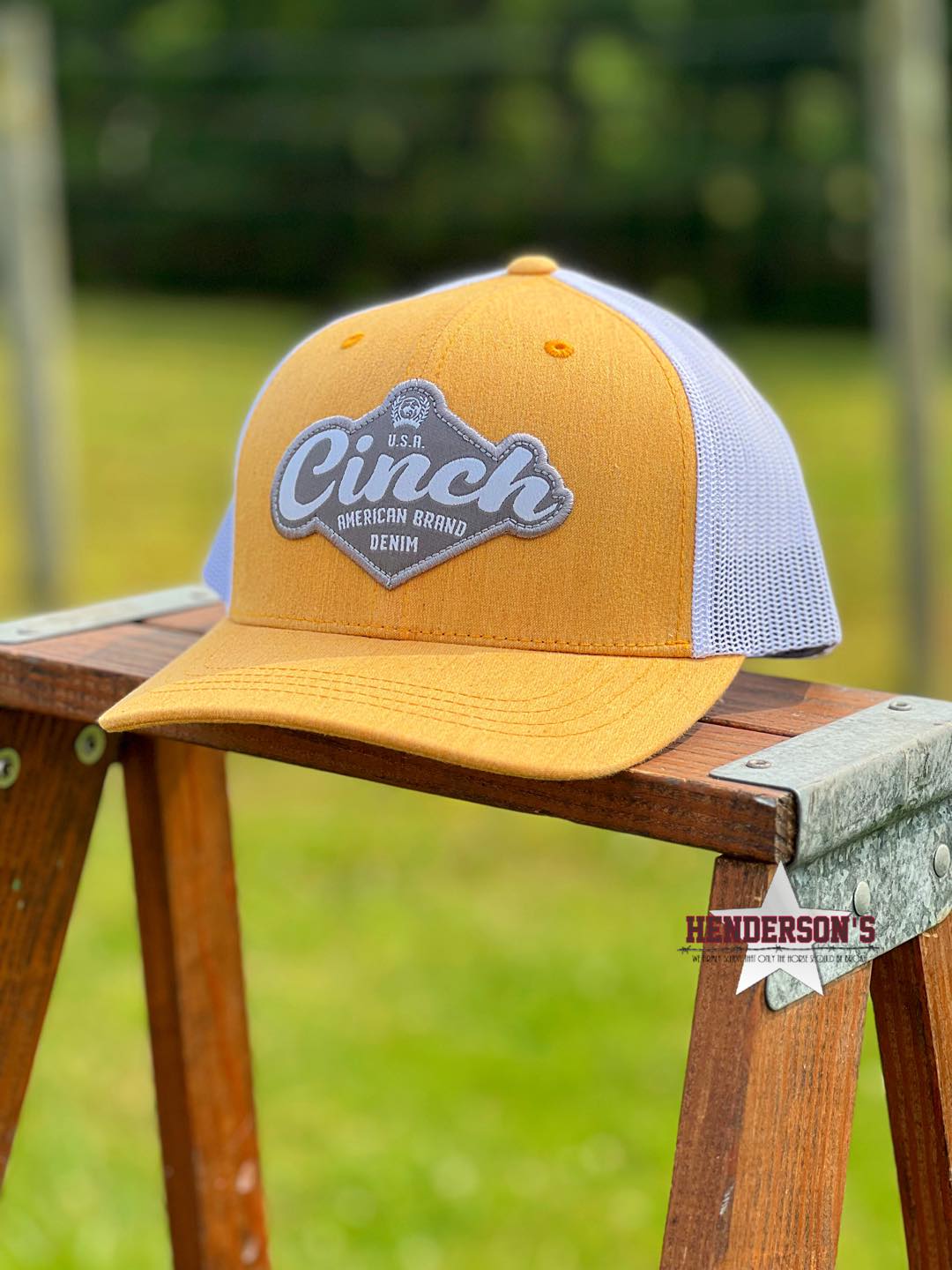Cinch Ball Cap ~ Gold - Henderson's Western Store