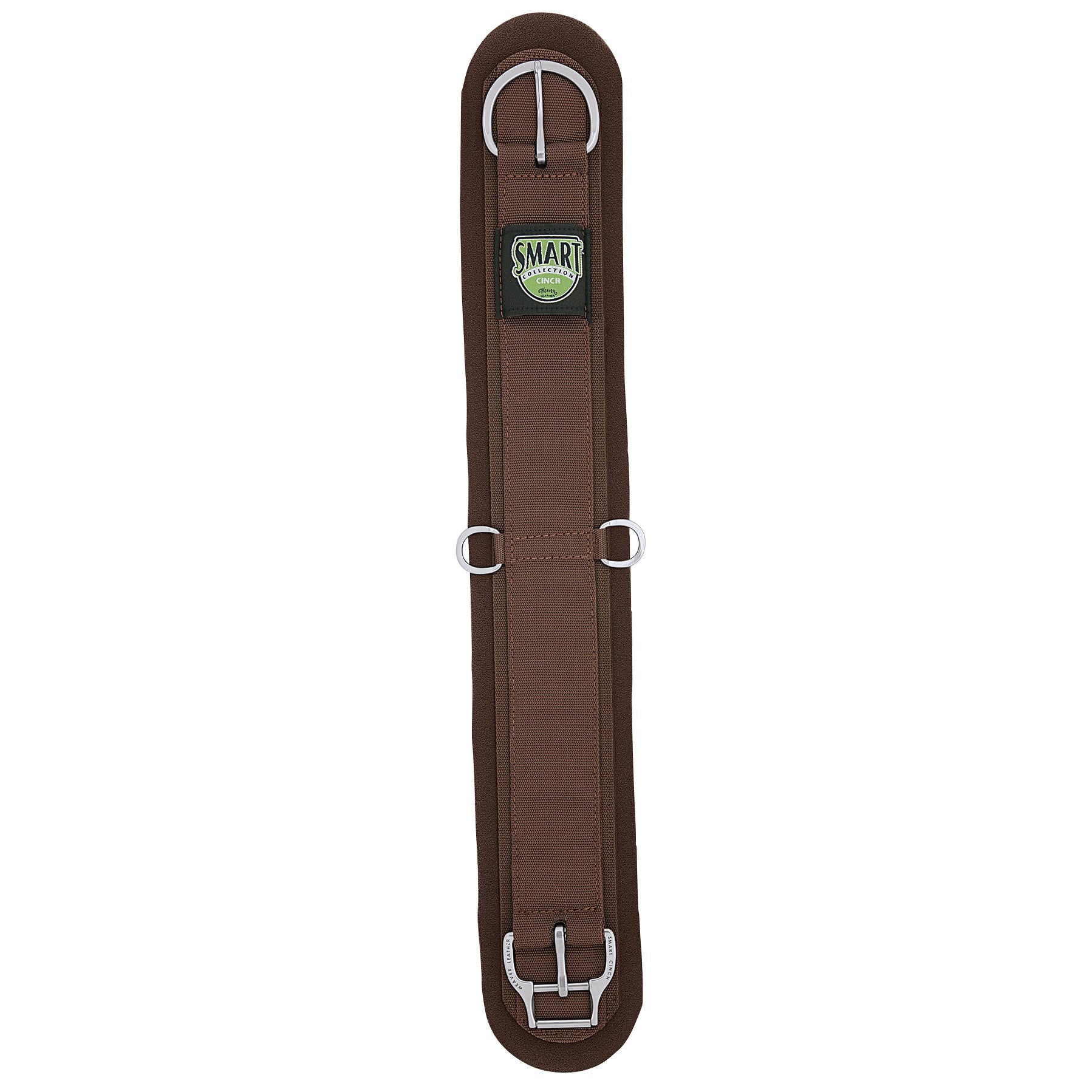 Neoprene Smart Cinch ~ Brown ~ Straight - Henderson's Western Store