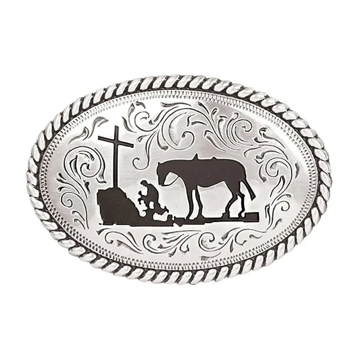 M & F WESTERN Belt Buckle