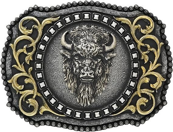 M & F WESTERN Belt Buckle