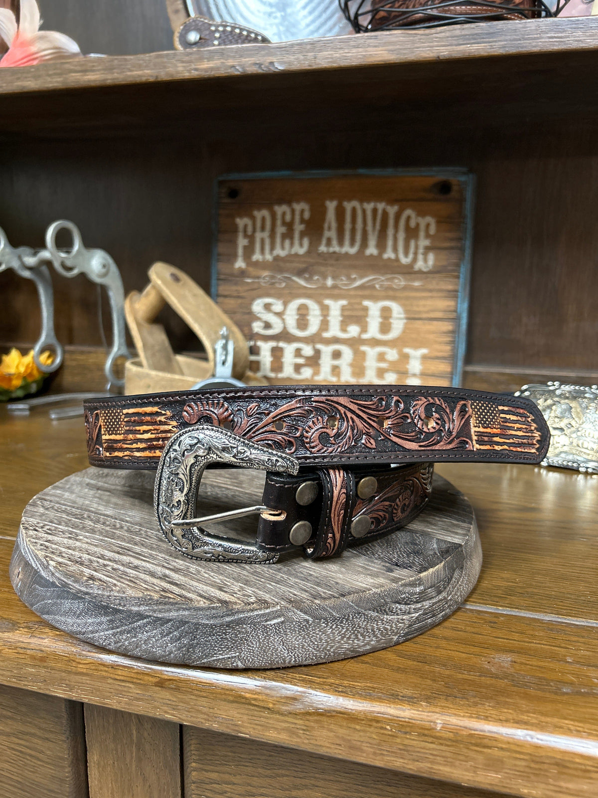 Challenger Horsewear Men's belt