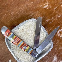 Whiskey Bent Knife ~ Trapper ~ Serape Sunrise - Henderson's Western Store