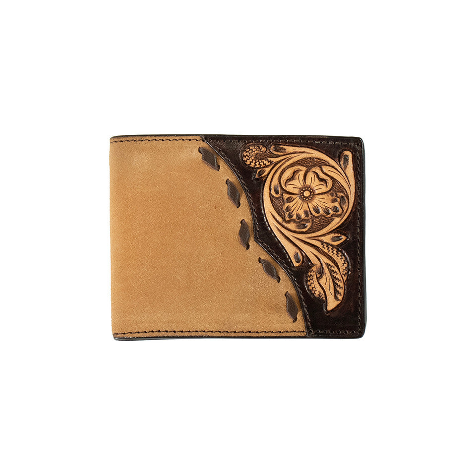 Western Bi-Fold ~ Roughout - Henderson's Western Store