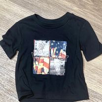 Boys Wrangler Logo Tee ~ Jet Black - Henderson's Western Store