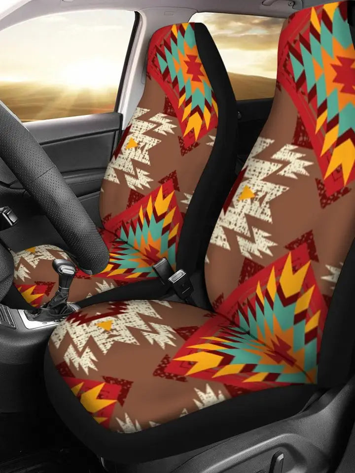 Universal Car Seat  Covers ~ Aztec - Henderson's Western Store