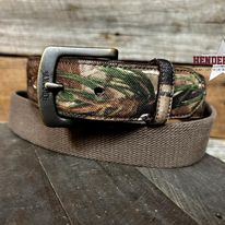 Men's Rocky Moss Green Belt - Henderson's Western Store
