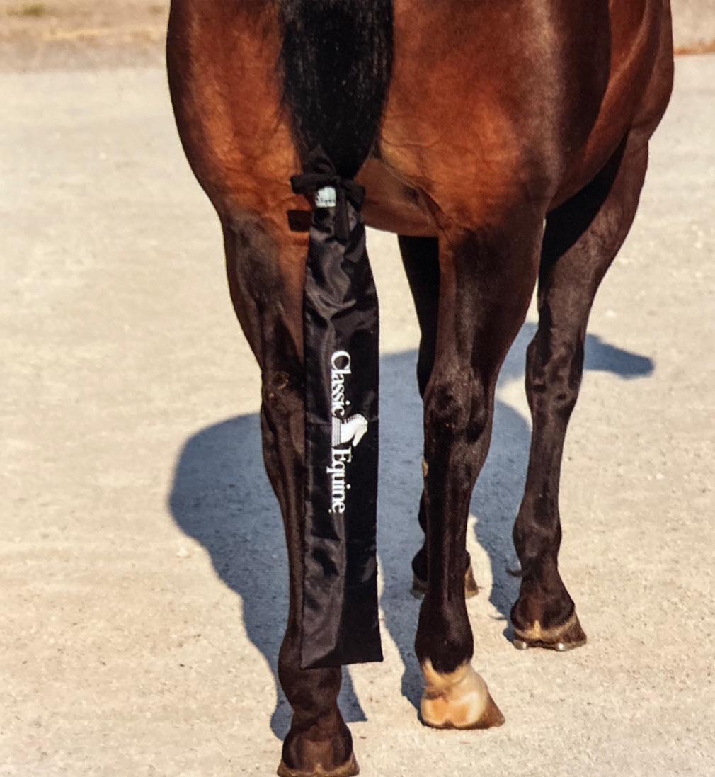Classic Equine Slick Tail Bag ~ Black - Henderson's Western Store