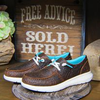 Hilo ~ Brown Blanket Emboss - Henderson's Western Store