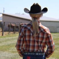 Ladies Wrangler Essential ~ Orange - Henderson's Western Store