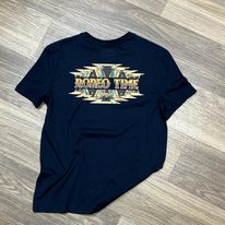 Dale Brisby Dale Rodeo Time Tee ~ Navy - Henderson's Western Store