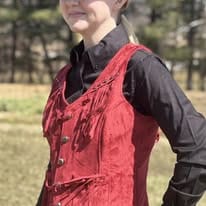 Studded Microsuede Vest by Rock & Roll - Henderson's Western Store