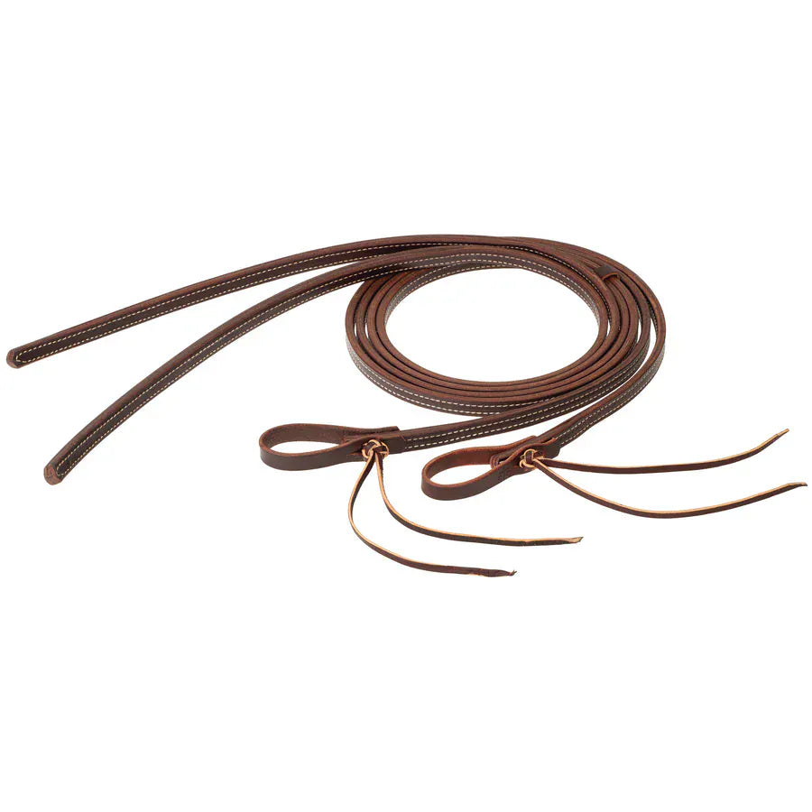 STS Ranch Latigo Leather Split Rein - Henderson's Western Store