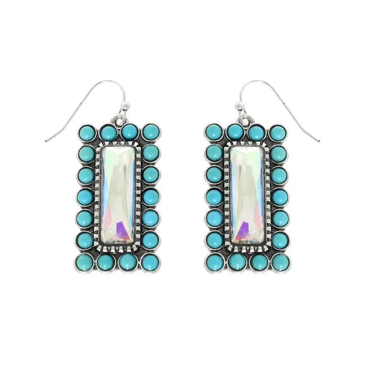 Western Vertical Bar Earrings - Henderson's Western Store