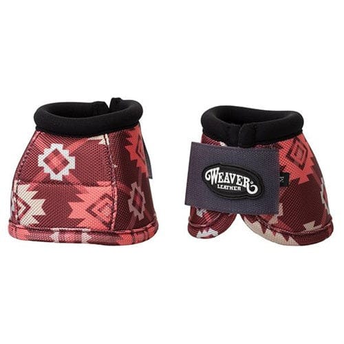 NoTurn Bell Boot ~ Medium Horse Boots Classic Equine Plaid Aztec