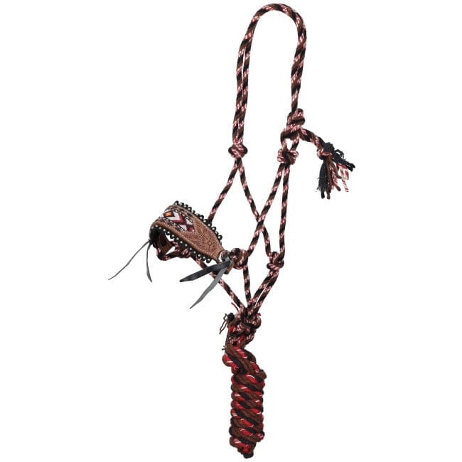 Mohair Cowboy Knot Halter ~ Crimson Mesa - Henderson's Western Store