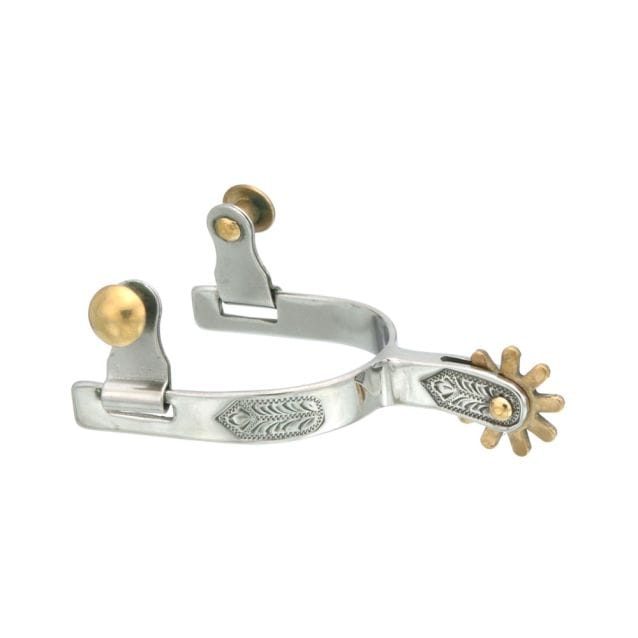 Youth Stainless Steel Spurs - Henderson's Western Store
