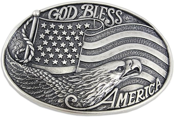 M & F WESTERN Belt Buckle