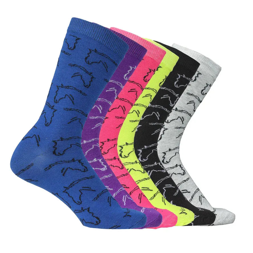 Horse Head Socks - Henderson's Western Store