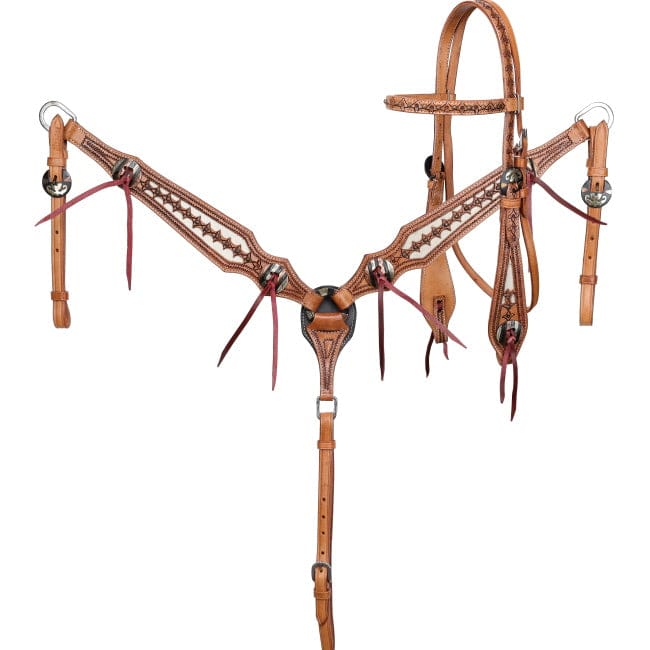 Cow Camp Browband Headstall Set - Henderson's Western Store