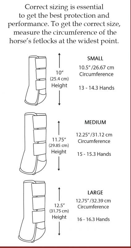 Showman Elite Equine Sport Medicine Boot - Henderson's Western Store