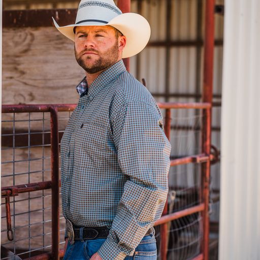 Cinch Plain Weave ~ Blue - Henderson's Western Store