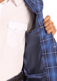 Men's Plaid Blazer by Rock & Roll - Henderson's Western Store